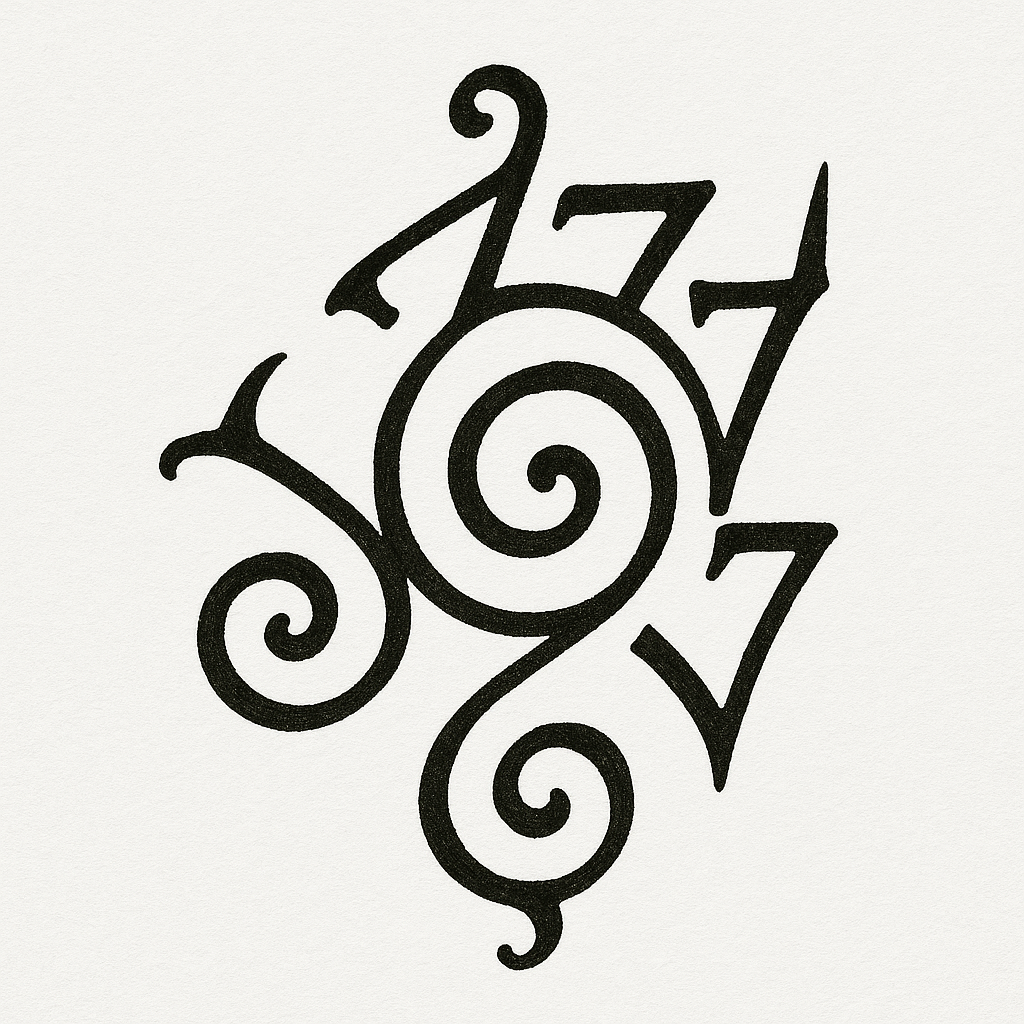 Prosperity Sigil — original hand-inked symbolic artwork by En'Zakiyyah.