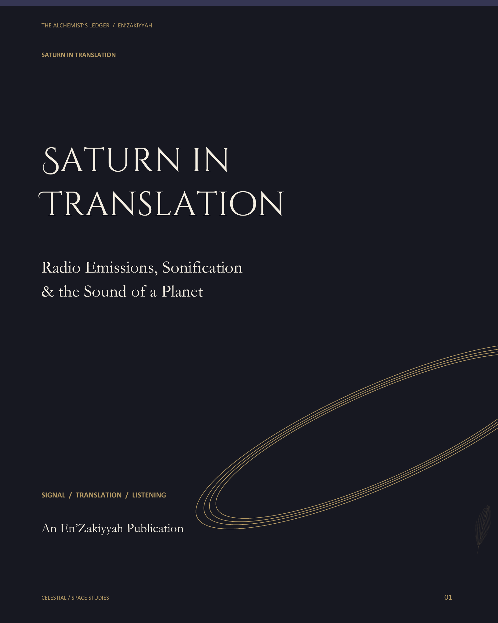 Saturn in Translation — Complete Set (Audio Tones & PDF)